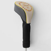 Thanksgiving Oak Leaves Golfheadcover (Schuin)