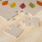 Thanksgiving Oak Leaves Legpuzzel (Zijkant)