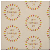 Thanksgiving Oak Leaves Pattered Stof (Swatch)