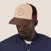 Thanksgiving Oak Leaves Trucker Pet (In situ)