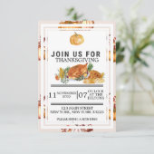 Thanksgiving of vriendinnetje kaart (Staand voorkant)