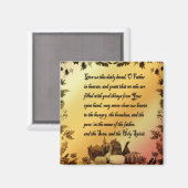 Thanksgiving-offerte Magneet (Voorkant / Achterkant)