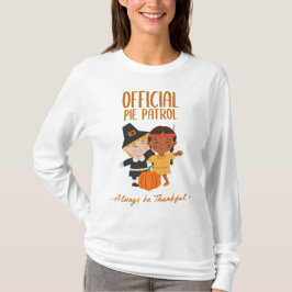 Thanksgiving Officiële Pie Patrol T-shirt
