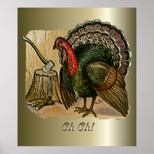 Thanksgiving Oh Oh Poster (Voorkant)
