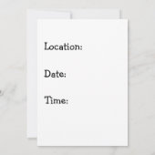 Thanksgiving onderweg Turkije en paarden Kaart (Achterkant)