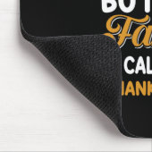 Thanksgiving Onze familie noemt het Bedankt geven Muismat (Hoek)