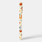 Thanksgiving Oogst en Hedgehog Pattern Case-Mate iPhone Case (Achterkant / Rechts)