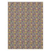 Thanksgiving oogst groente familie grijs tafelkleed (Voorkant)