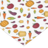 Thanksgiving oogst groentefamilie tafelkleed (Gekanteld)