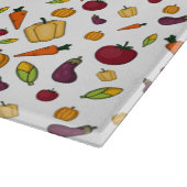 Thanksgiving oogst groentepatroon snijplank (Hoek)
