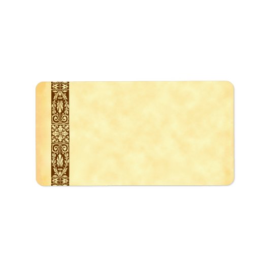  Thanksgiving Oogst KunstAdresetiketten Etiket (Voorkant)