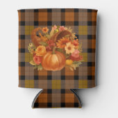 Thanksgiving oogst met hoorn des overvloeds blikjeskoeler (Voorkant)