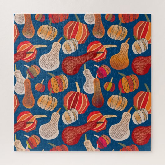 Thanksgiving Oogst: Pumpkin Art Legpuzzel (Verticaal)