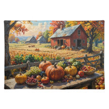 Thanksgiving oogst scene