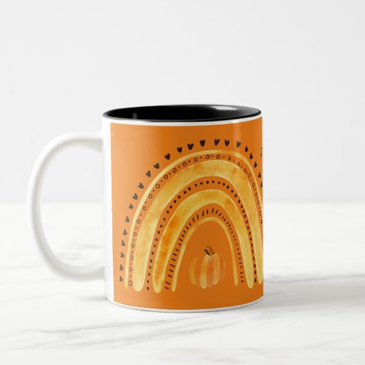 Thanksgiving oogst zegeningen koffie Mok (Links)