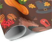 Thanksgiving-opvulpapier Cadeaupapier (Rol Hoek)