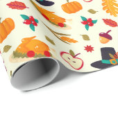 Thanksgiving-opvulpapier Cadeaupapier (Rol Hoek)