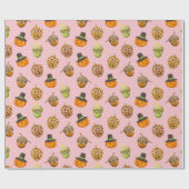 Thanksgiving-opvulpapier Cadeaupapier (Vlak)