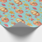 Thanksgiving-opvulpapier Cadeaupapier (Hoek)