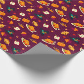 Thanksgiving-opvulpapier Cadeaupapier (Hoek)