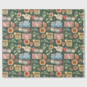 Thanksgiving-opvulpapier Cadeaupapier (Vlak)