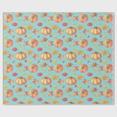 Thanksgiving-opvulpapier Cadeaupapier (Vlak)