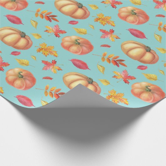 Thanksgiving-opvulpapier Cadeaupapier (Hoek)