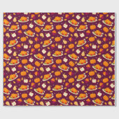 Thanksgiving-opvulpapier Cadeaupapier (Vlak)