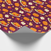 Thanksgiving-opvulpapier Cadeaupapier (Hoek)