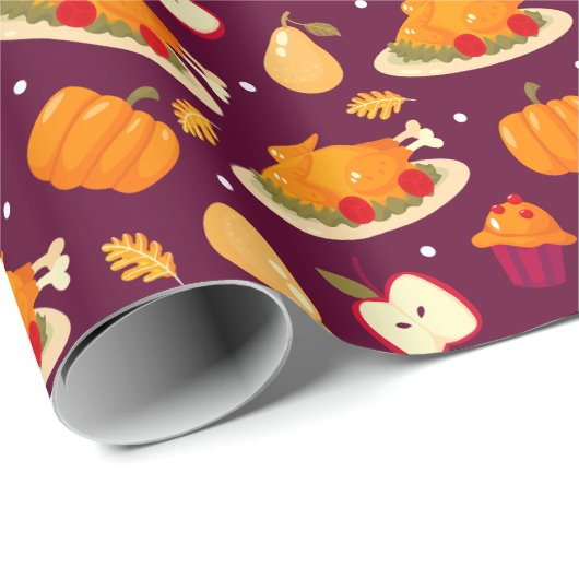 Thanksgiving-opvulpapier Cadeaupapier (Rol Hoek)