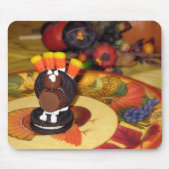 Thanksgiving Oreo Turkey Mousepad Muismat (Voorkant)