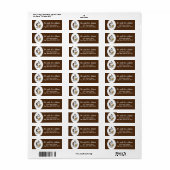 Thanksgiving Oude Engelse Sheepdog (grijs 1) Fun Etiket (Full Sheet)