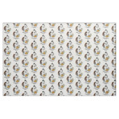 Thanksgiving Oude Engelse Sheepdog (grijs 1) Fun Stof (Fat Quarter)