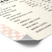 Thanksgiving Oude WiVes Tales Baby shower Spel Pos Poster (Hoek)