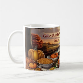 Thanksgiving Overvloed Koffie Mok