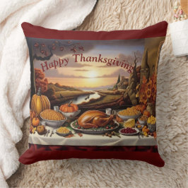 Thanksgiving Overvloed Sierkussen