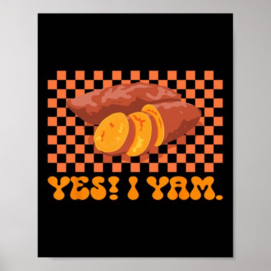 Thanksgiving paar matchen ze is mijn lieve potje poster (Voorkant)