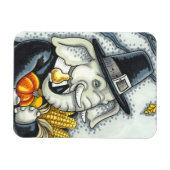 THANKSGIVING PACHYDERM, PILGRIM ELEPHANT MAGNEET (Horizontaal)