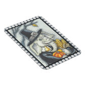 THANKSGIVING PACHYDERM, PILGRIM ELEPHANT MAGNET MAGNEET (Rechterzijde)
