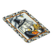 THANKSGIVING PACHYDERM, THANKFUL PILGRIM ELEPHANT MAGNEET (Rechterzijde)
