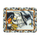 THANKSGIVING PACHYDERM, THANKFUL PILGRIM ELEPHANT MAGNEET (Horizontaal)