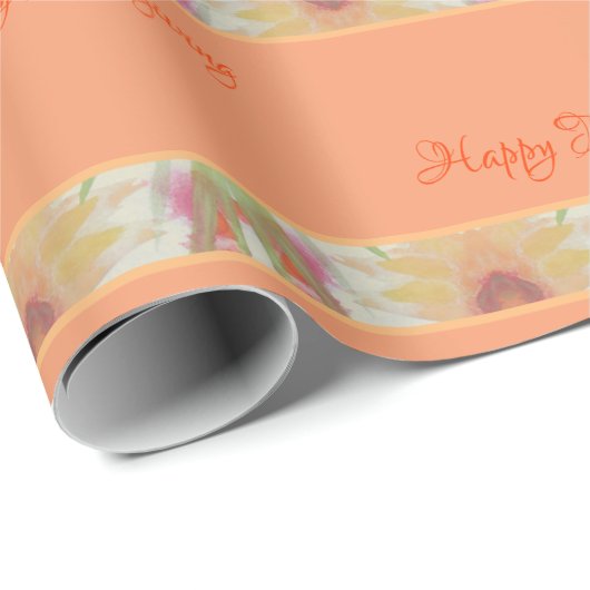 Thanksgiving Paper Gift-Wrap Cadeaupapier (Rol Hoek)