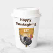 Thanksgiving papier beker (Voorkant)