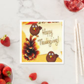 Thanksgiving Papier-luiers Servet (Insitu)