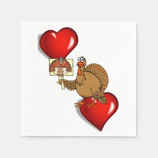 Thanksgiving Papier-luiers Servet (Voorkant)