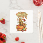 Thanksgiving Papier-luiers Servet (Insitu)