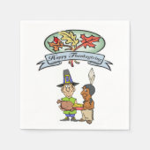 Thanksgiving Papier-luiers Servet (Voorkant)