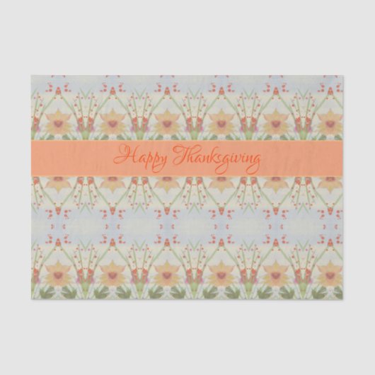  Thanksgiving - Papier met blote weefsels (Voorkant)