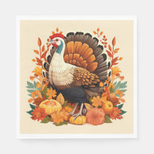 Thanksgiving Papier Napkins Servet