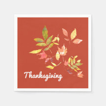 Thanksgiving Papier Napkins